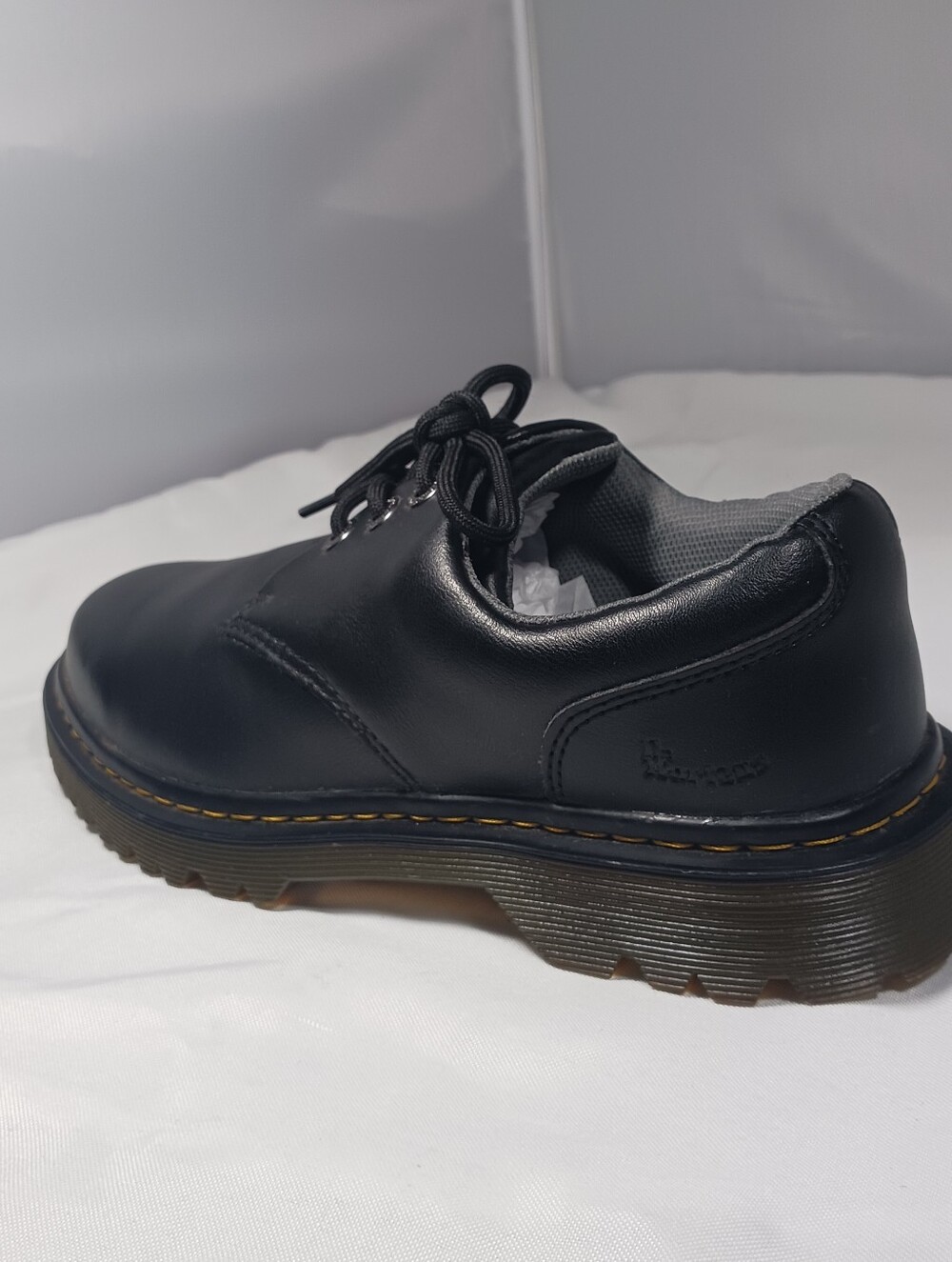 Dr. Martens Comfy Oxfords Black Leather M7 / W8 - Picture 14 of 16